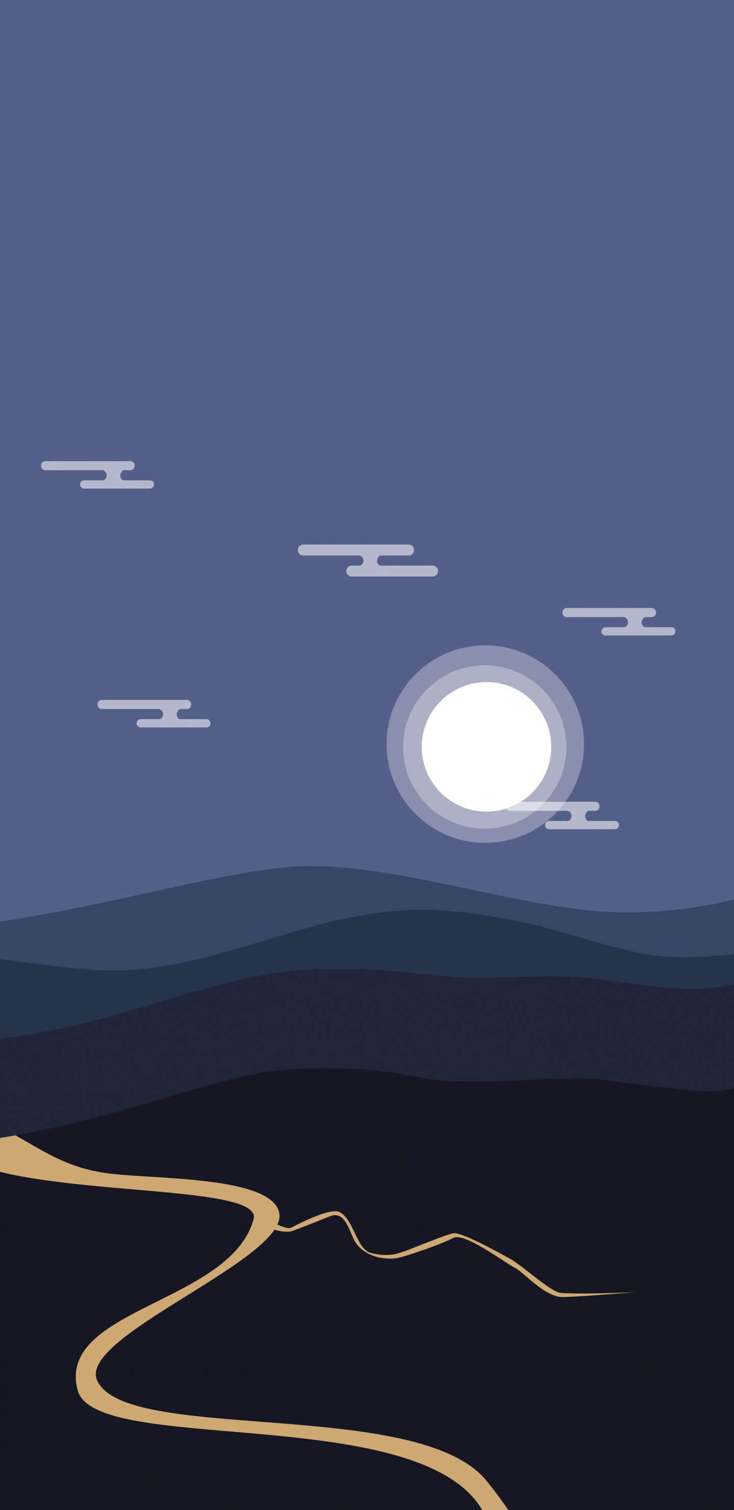 气体, 天文学对象, 电蓝色的, 圆圈, 空间 壁纸 1440x2960 允许