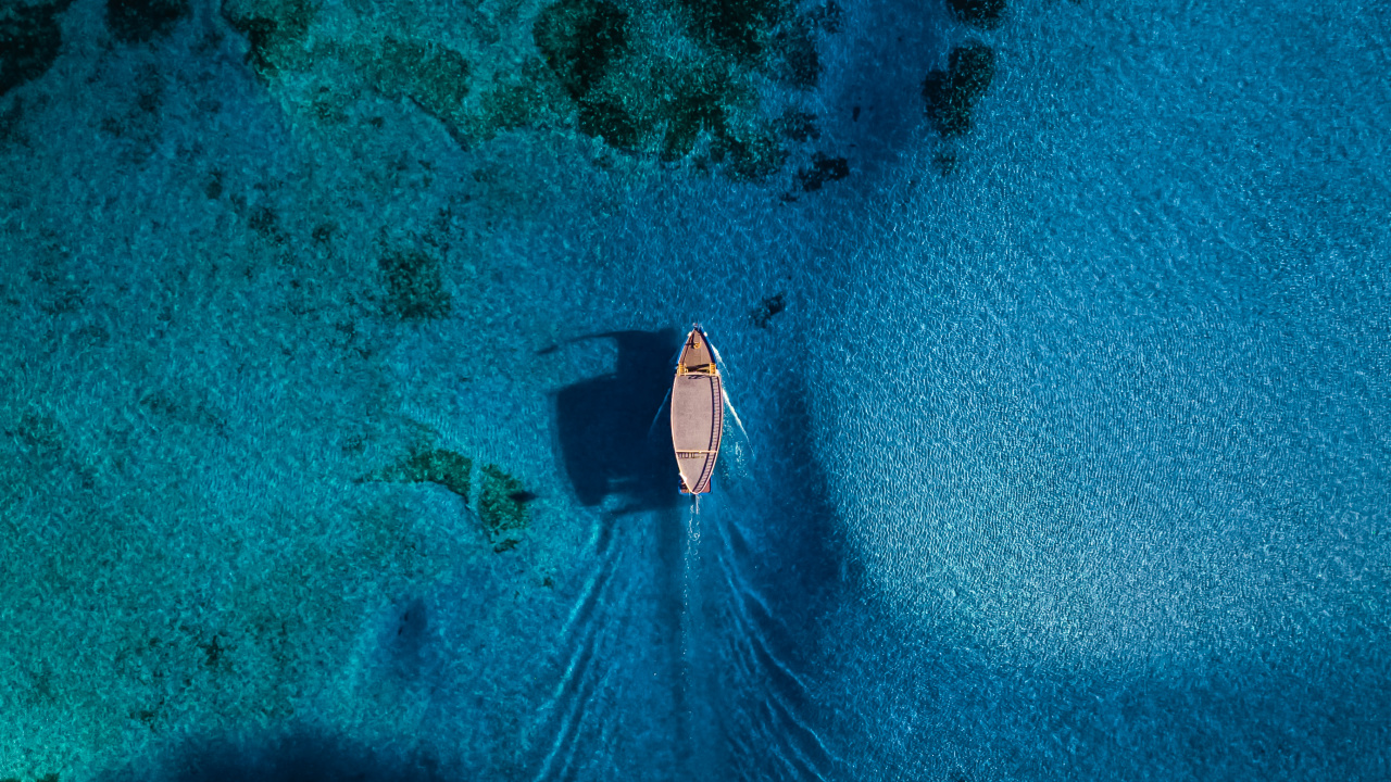 Underwater, Water, Sea, Water Resources, Nature. Wallpaper in 1280x720 Resolution