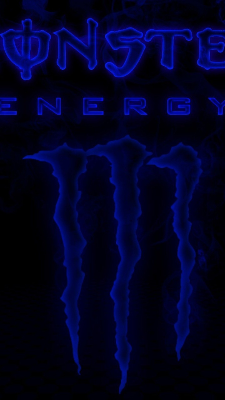 Bebida Energética, Logotipo, Negro, Azul, Texto. Wallpaper in 720x1280 Resolution