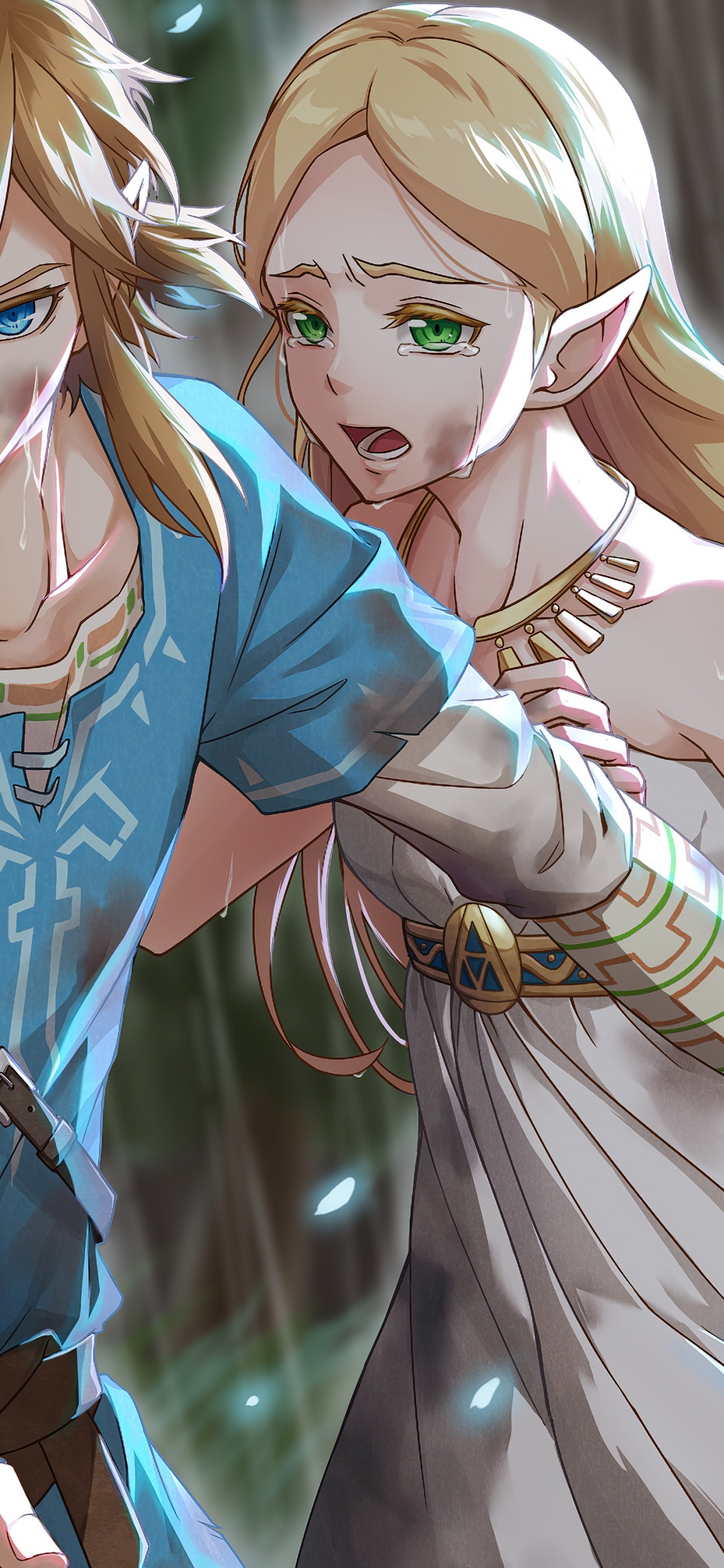 Legend of Zelda, The Legend of Zelda, Princess Zelda, The Legend of Zelda Ocarina of Time, Cadence of Hyrule. Wallpaper in 1125x2436 Resolution