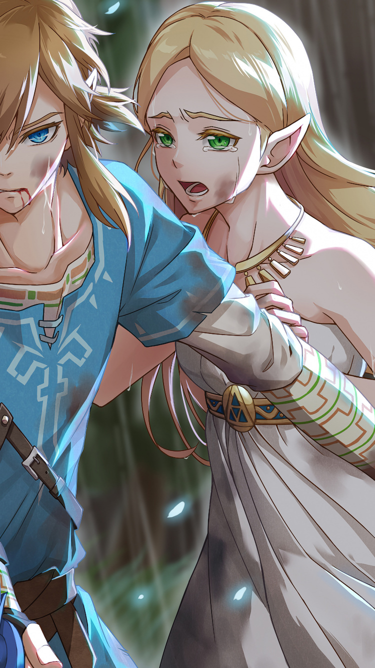 Legend of Zelda, The Legend of Zelda, Princess Zelda, The Legend of Zelda Ocarina of Time, Cadence of Hyrule. Wallpaper in 750x1334 Resolution