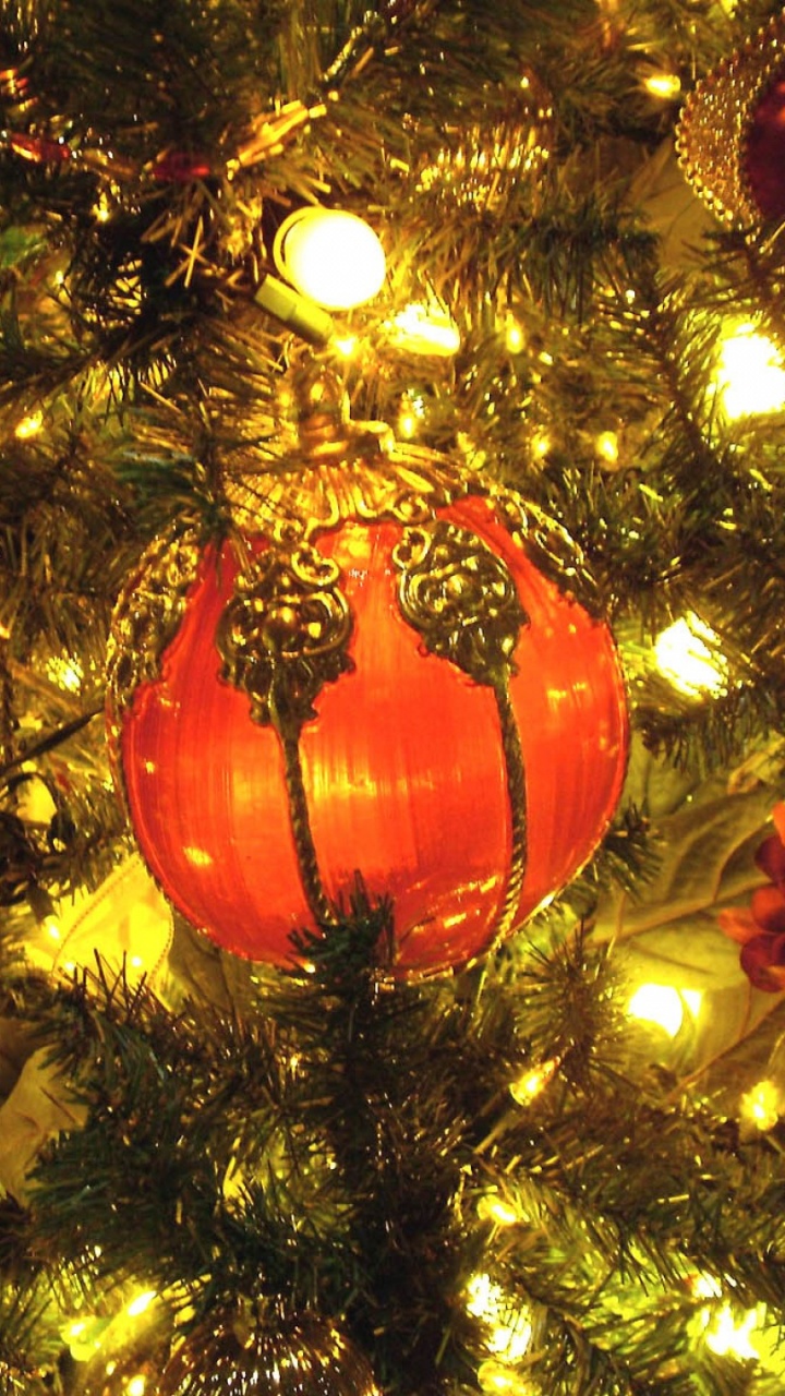 New Year, Ded Moroz, Christmas Day, Christmas Ornament, Christmas. Wallpaper in 720x1280 Resolution