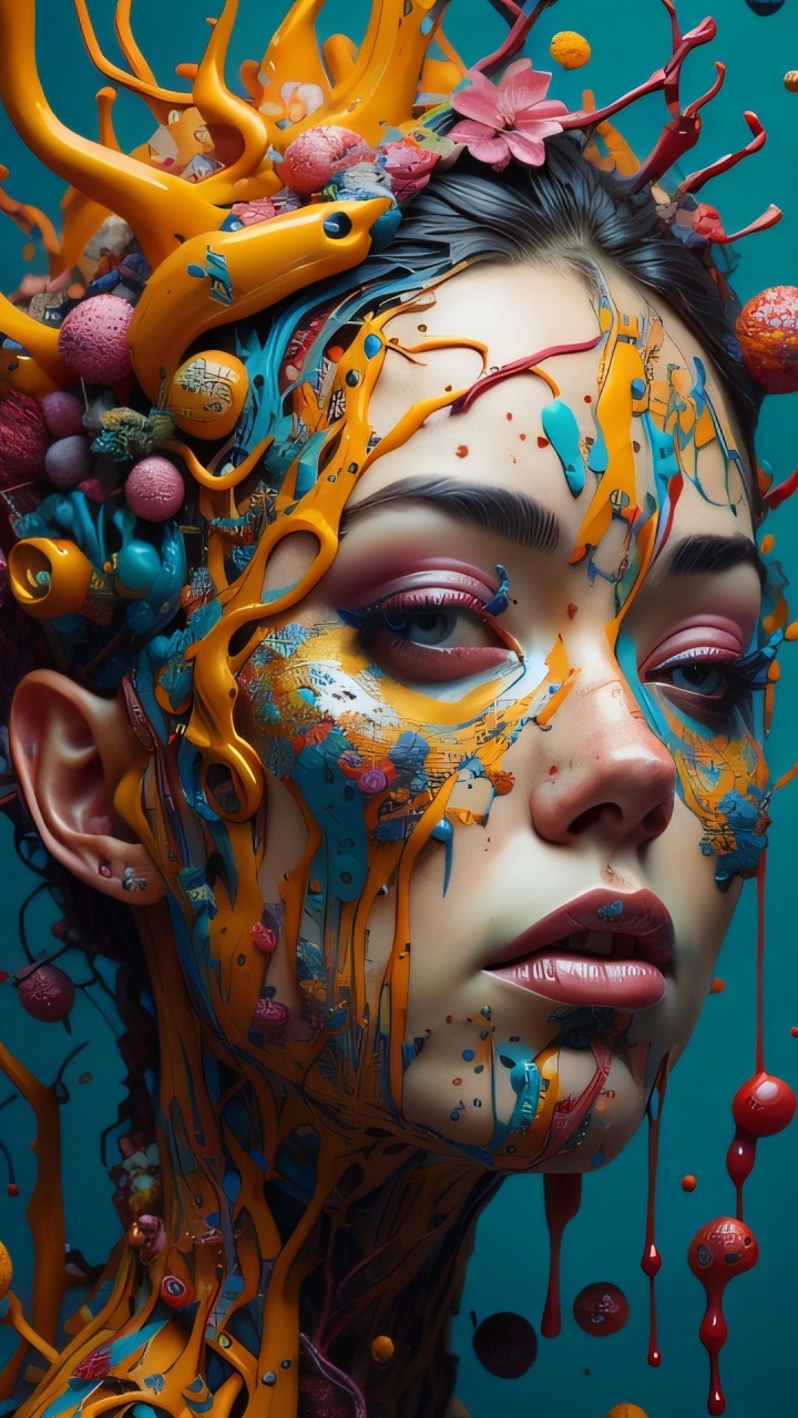 Carnaval, Todotvnoticias, Mejilla, Cabeza, Barbilla. Wallpaper in 720x1280 Resolution