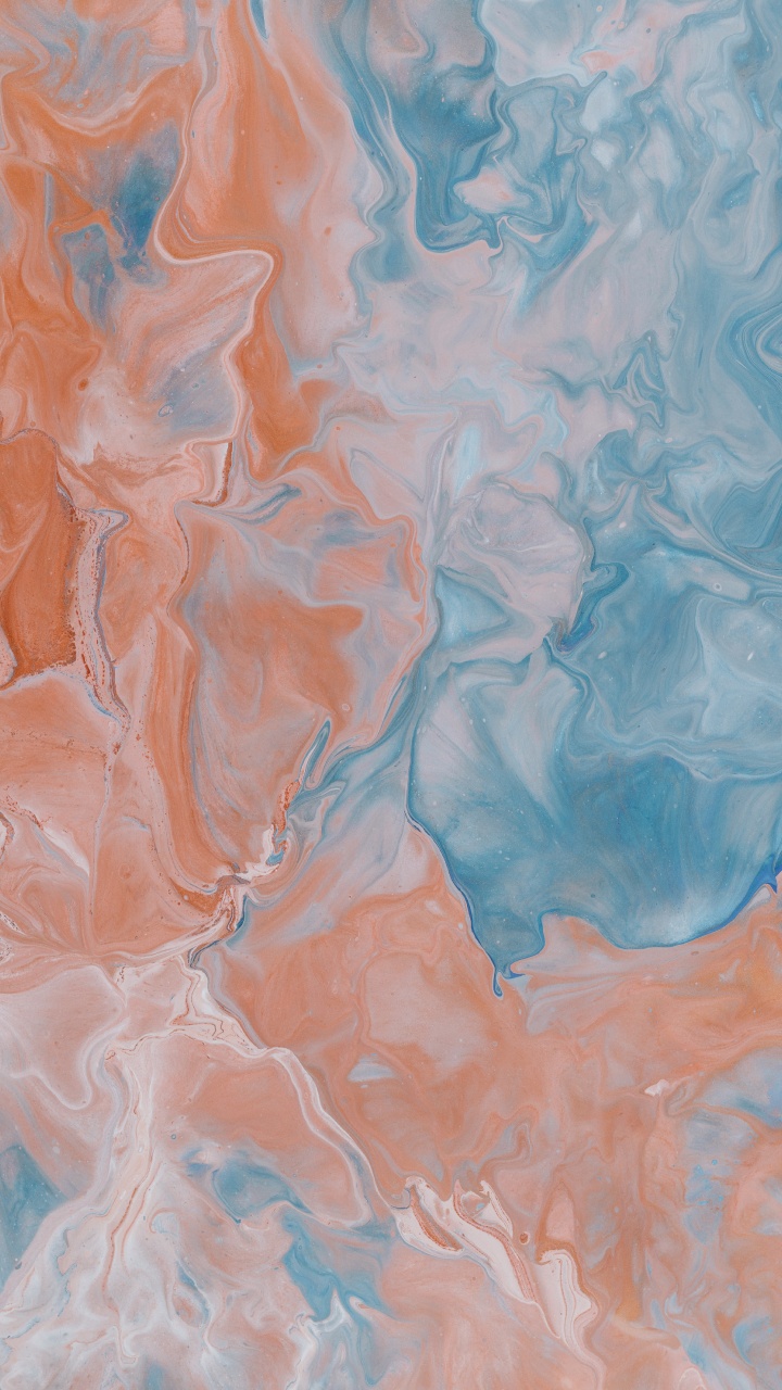 Surface de L'eau Bleue et Blanche. Wallpaper in 720x1280 Resolution