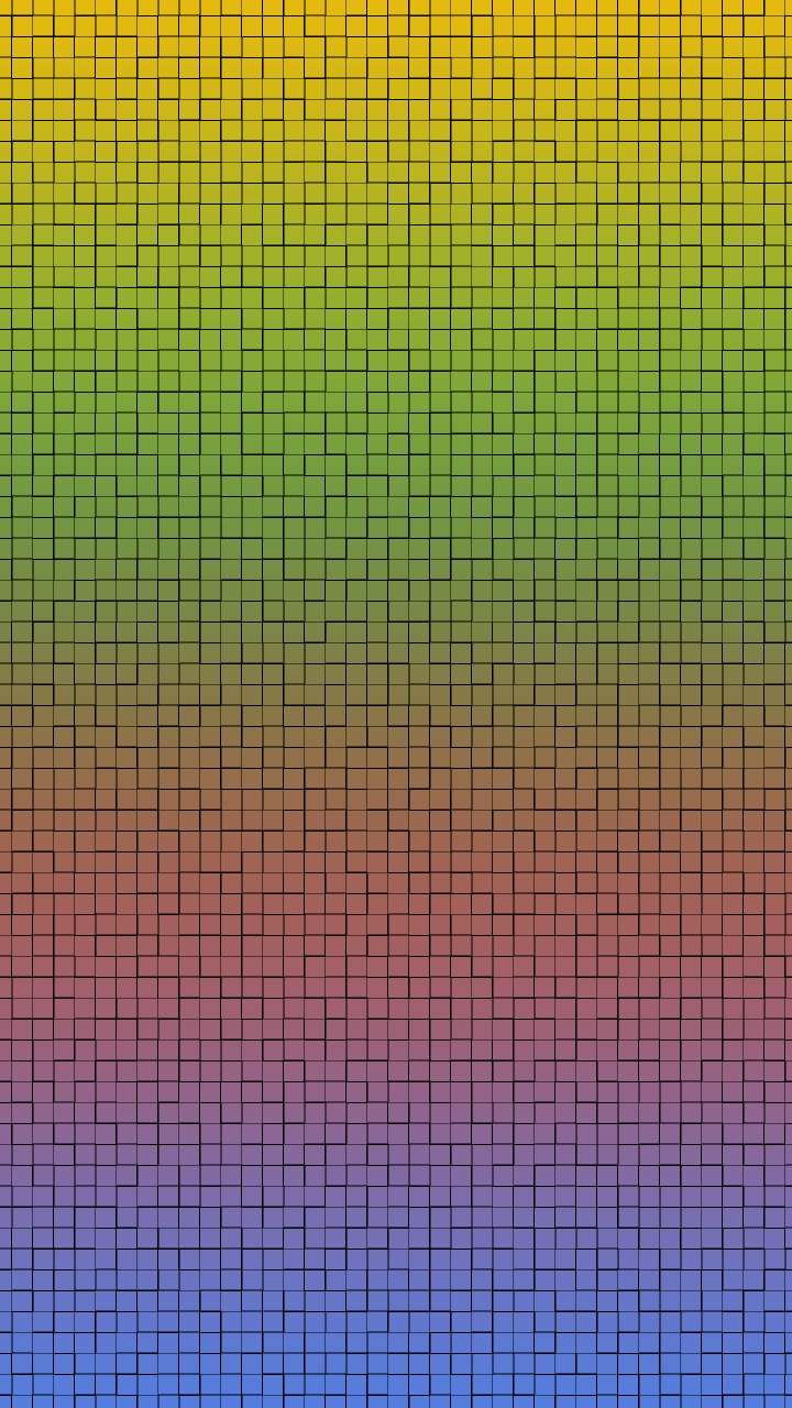 Géométrie, Mathématique, la Pureté de la Couleur, Orange, Maille. Wallpaper in 720x1280 Resolution