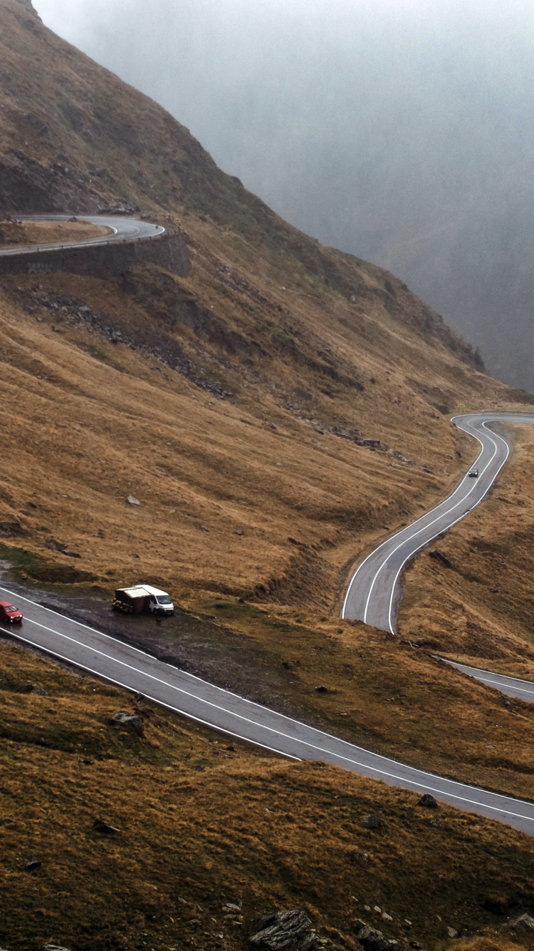 Transfgran, Pente, Highland, Asphalt, Surface de la Route. Wallpaper in 750x1334 Resolution
