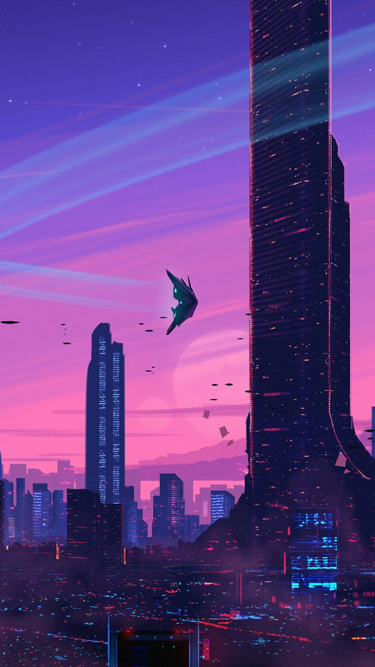 Art Futuriste, la Science-fiction, Concept Art, Art, Artiste. Wallpaper in 750x1334 Resolution