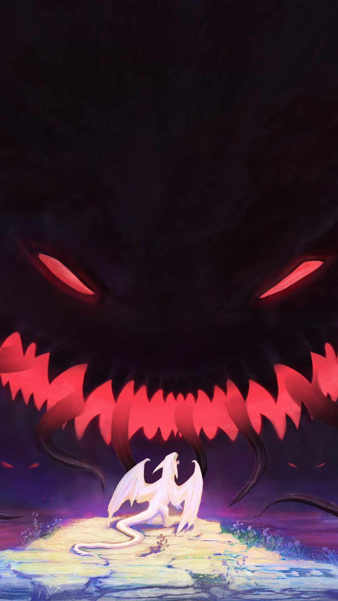 艺术, 数码艺术, 艺术家, 嘴, 动画 壁纸 1080x1920 允许