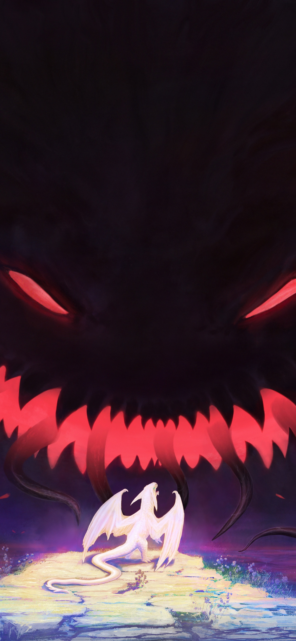 艺术, 数码艺术, 艺术家, 嘴, 动画 壁纸 1242x2688 允许