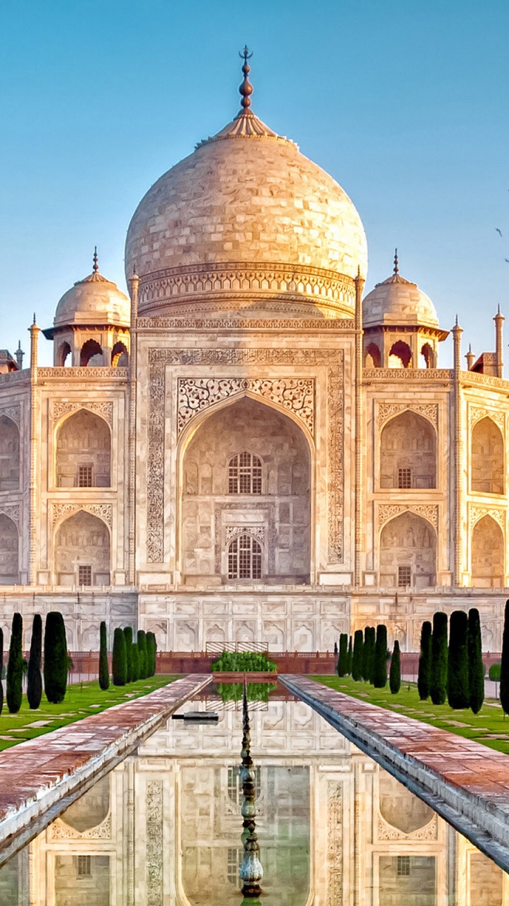 泰姬陵, 里程碑, 历史站, 世界奇观, 纪念碑 壁纸 720x1280 允许