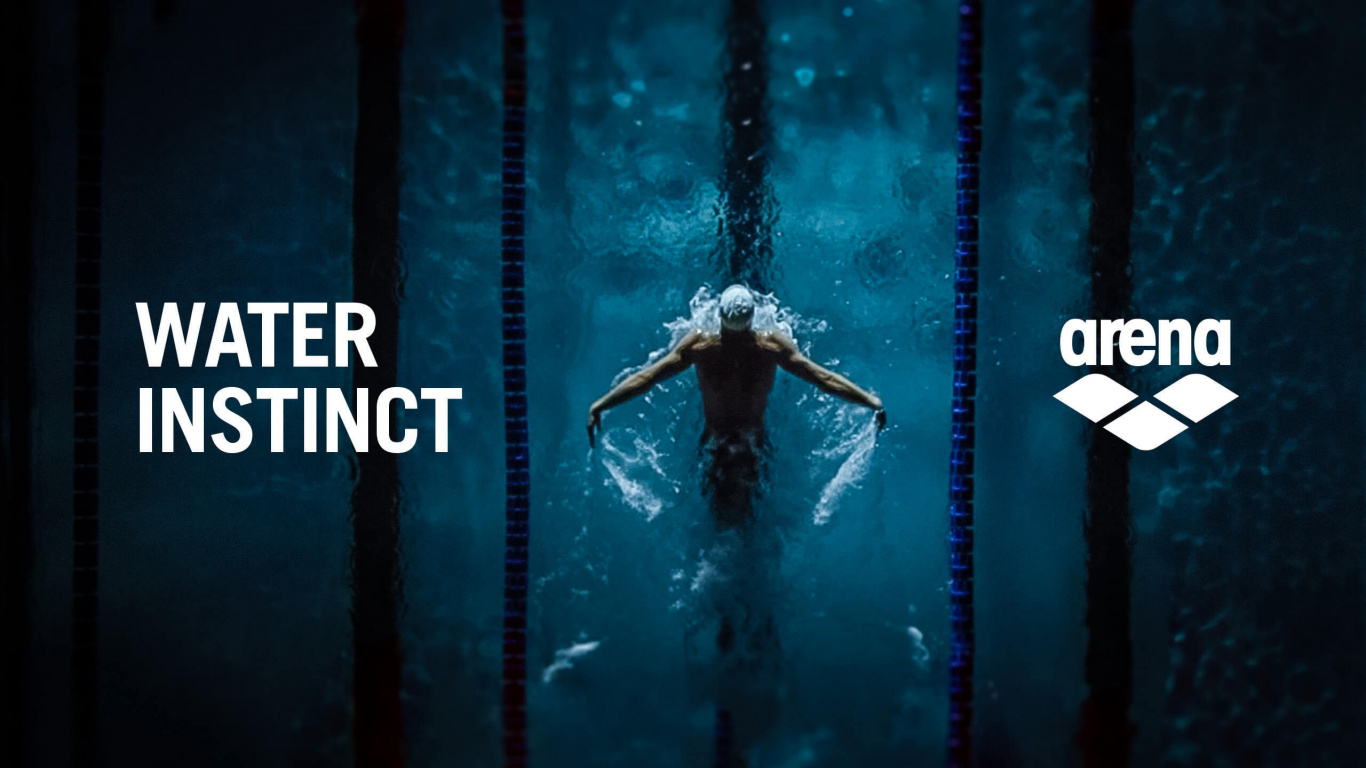 Arena, Swimsuit, Brand, Graphics, Graphic Design. Wallpaper in 1366x768 Resolution