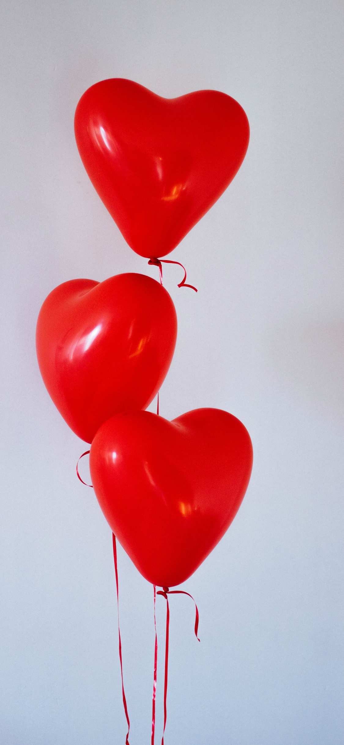 Ballons Coeur Rouge, Montgolfière, Ballons en Aluminium D'amour, Ballon Coeur Rouge, Ballon D'amour. Wallpaper in 1125x2436 Resolution