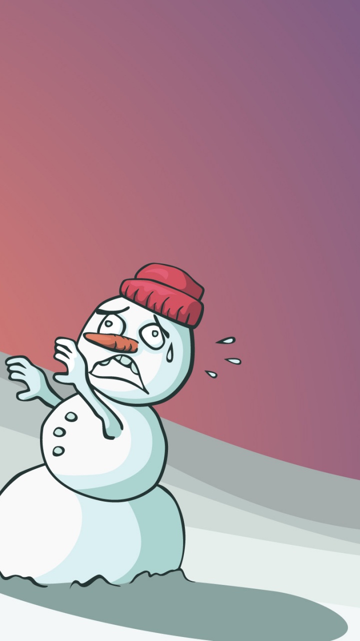 White and Red Dog Cartoon Character. Wallpaper in 720x1280 Resolution