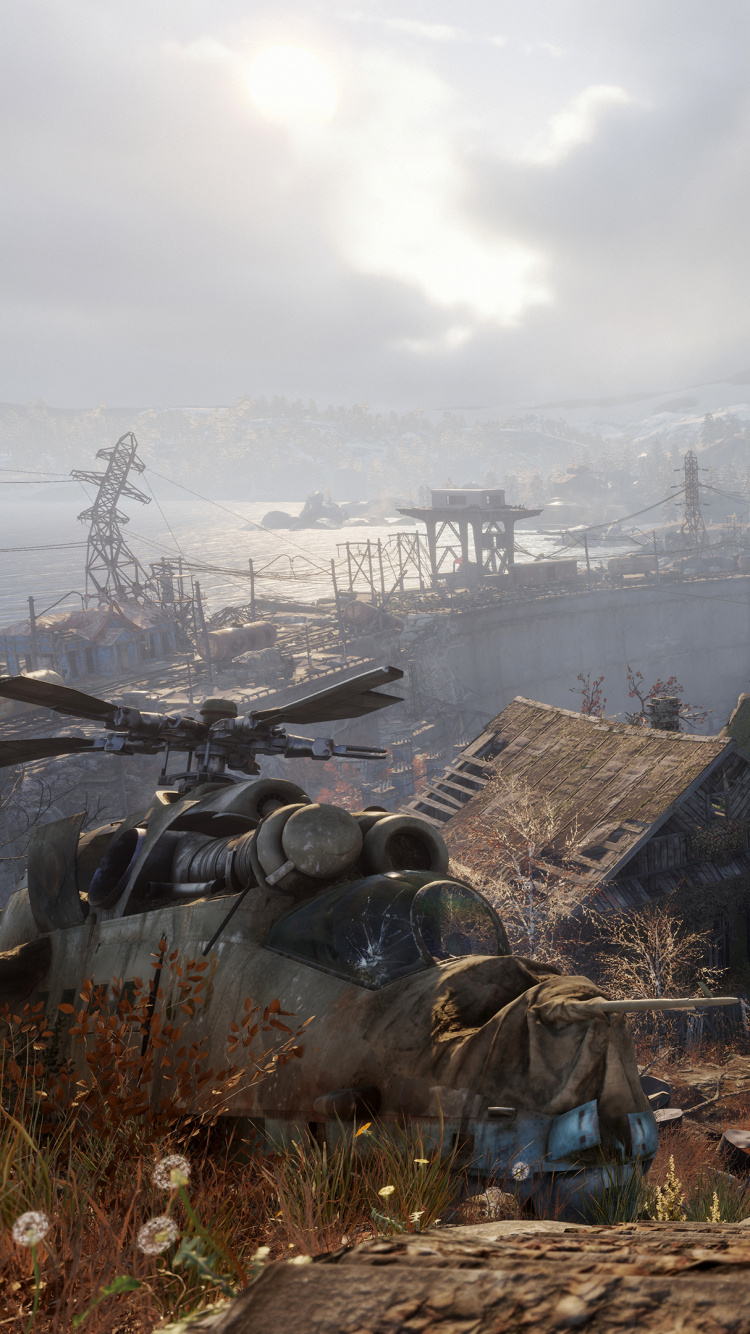 Metro Exodus, Juegos 4A, Xbox One, Videojuego de Estrategia, Montaña. Wallpaper in 750x1334 Resolution