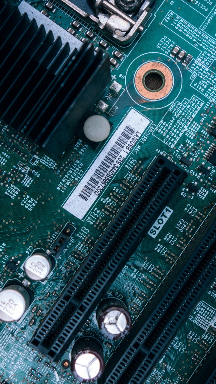 Placa de Circuito Verde y Negro. Wallpaper in 720x1280 Resolution