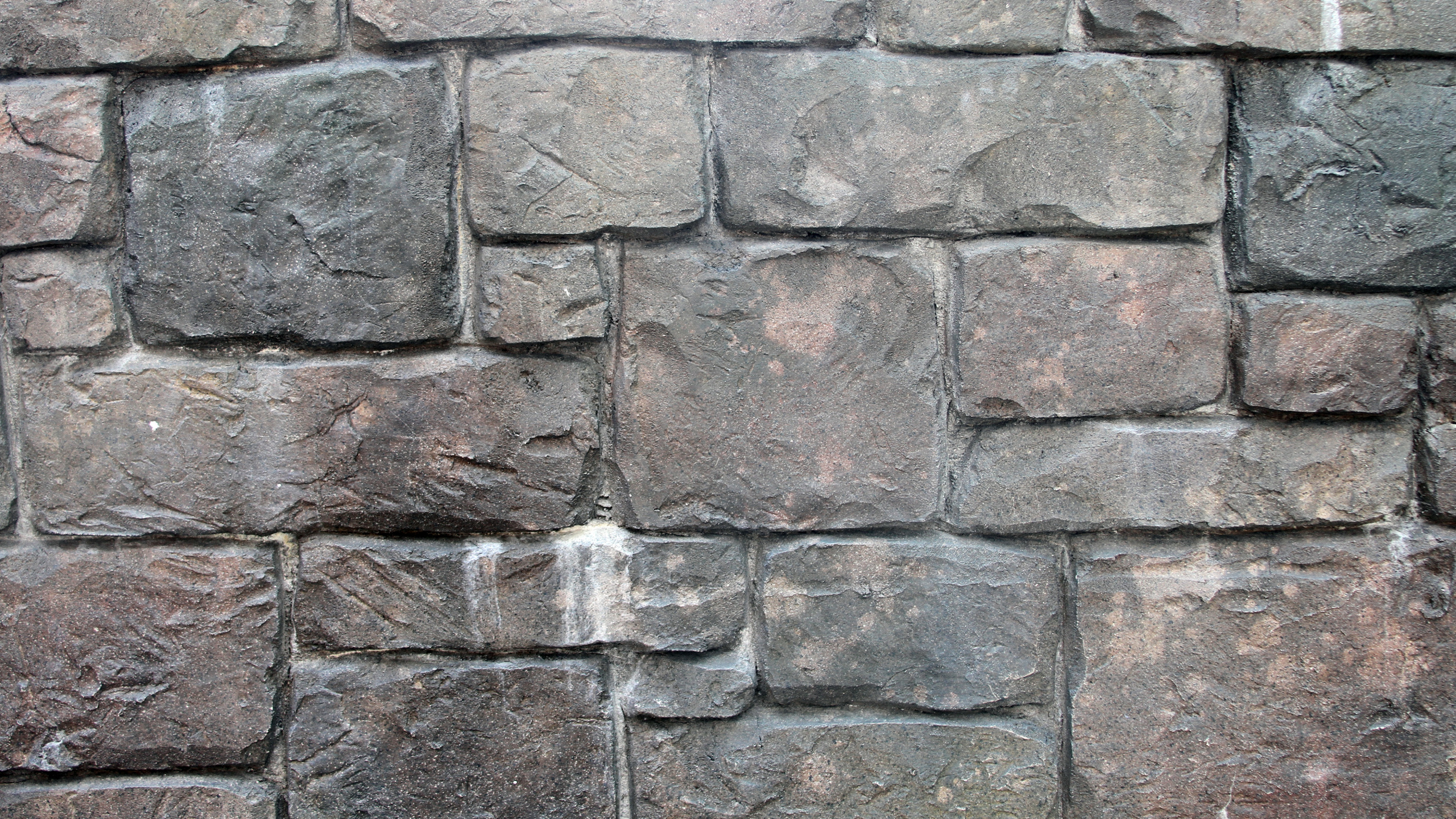 Brown and Gray Brick Wall. Wallpaper in 2560x1440 Resolution