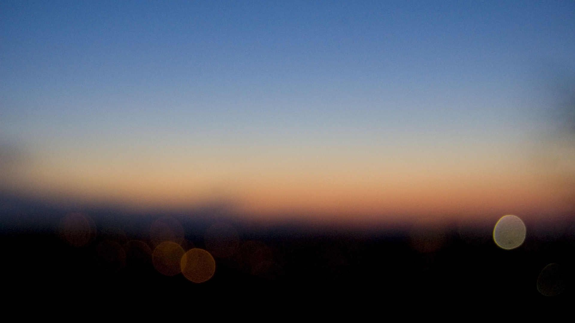 Luces Bokeh Azules y Blancas. Wallpaper in 1920x1080 Resolution