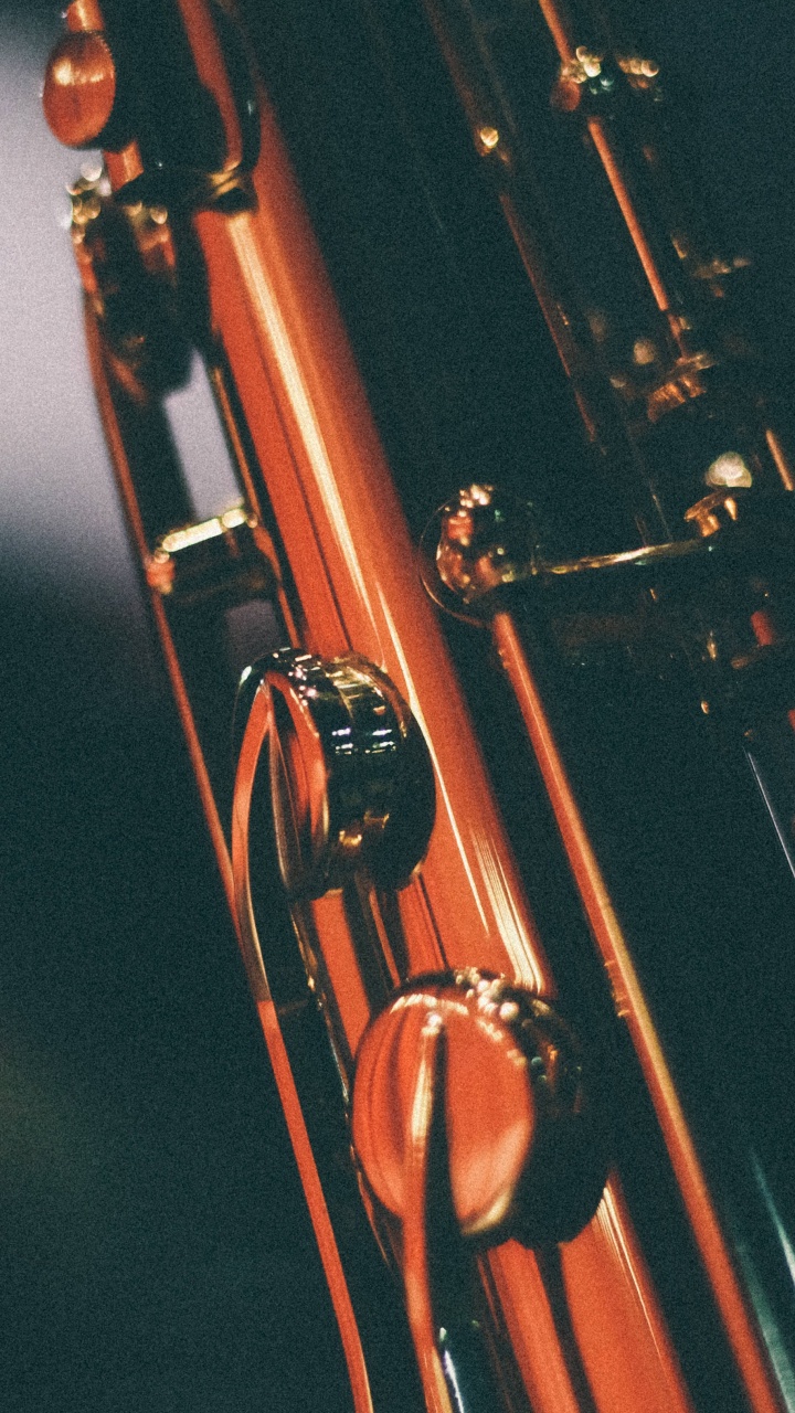 El Saxofón, Instrumento de Viento de Madera, Jazz, Metal, Sica. Wallpaper in 720x1280 Resolution