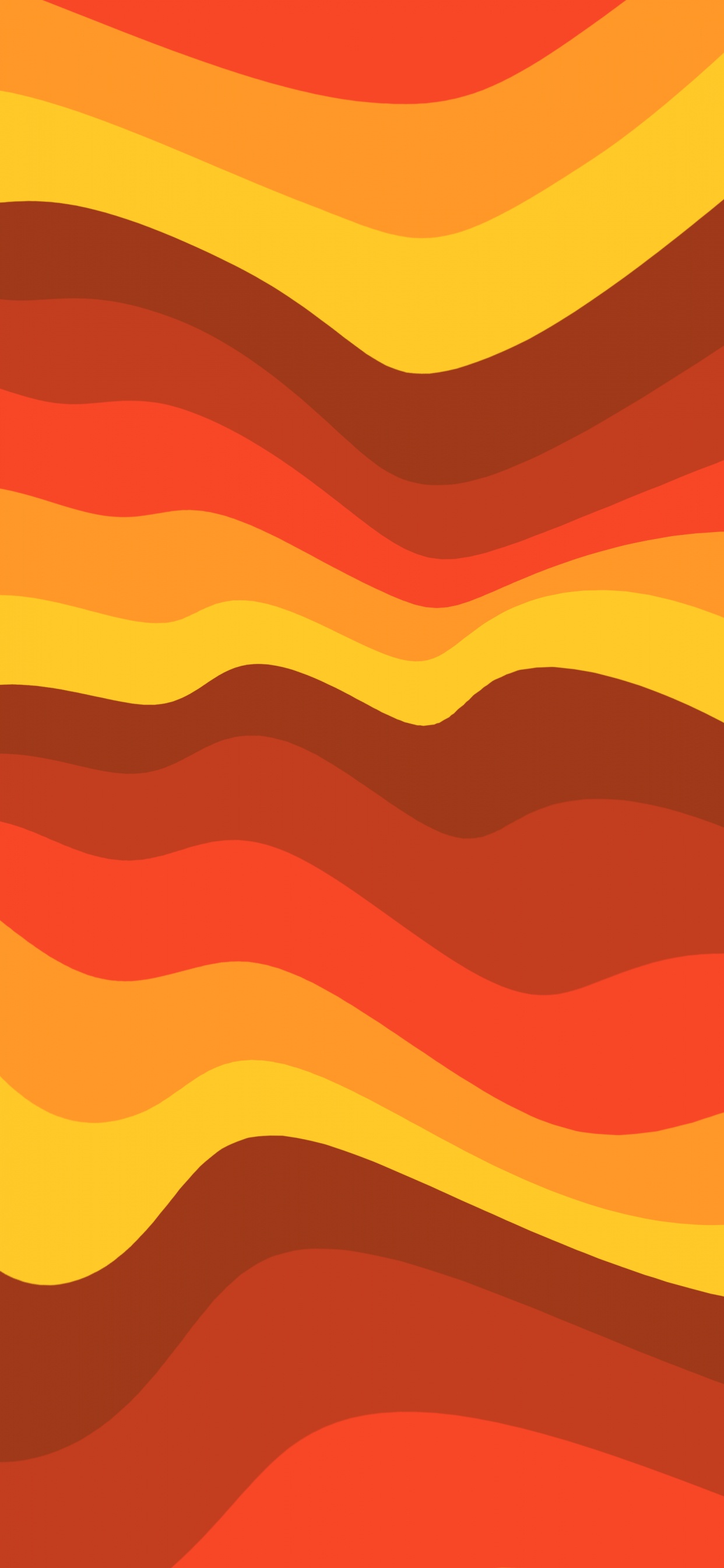 Orange, Mathematik, Geometrie, Farbigkeit, Brown. Wallpaper in 1242x2688 Resolution