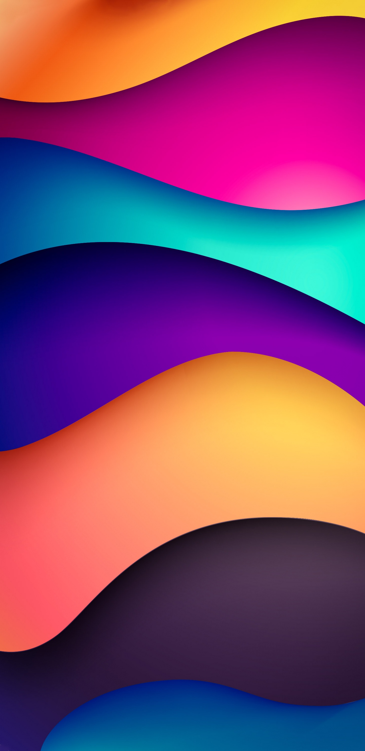 Orange, Graphic Design, Design, Colorfulness, Purple. Wallpaper in 1440x2960 Resolution