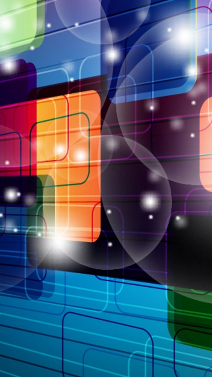 Illustration 3 d Noir et Rouge. Wallpaper in 720x1280 Resolution