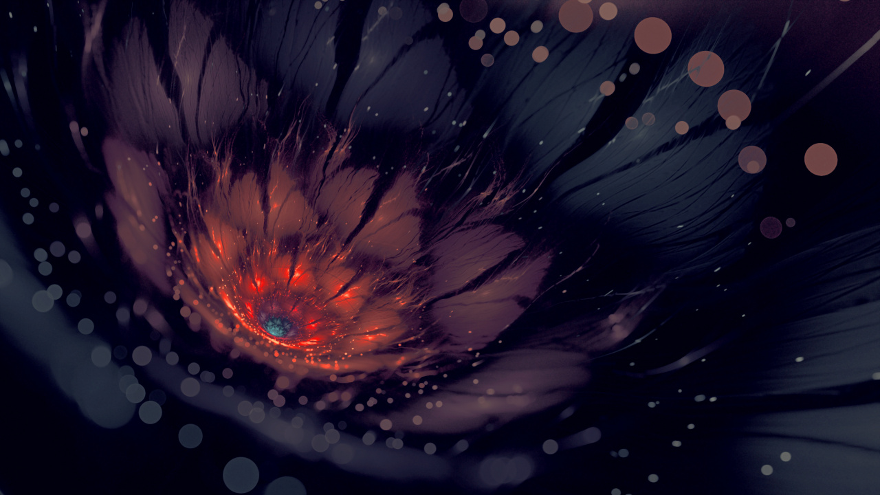 Water Droplets on Glass Panel. Wallpaper in 1280x720 Resolution