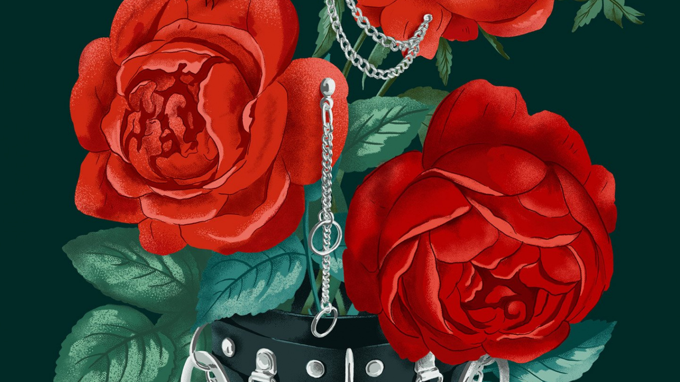 Las Rosas de Jardín, Diseño Floral, Arte, Pétalo, Polinizador. Wallpaper in 1366x768 Resolution