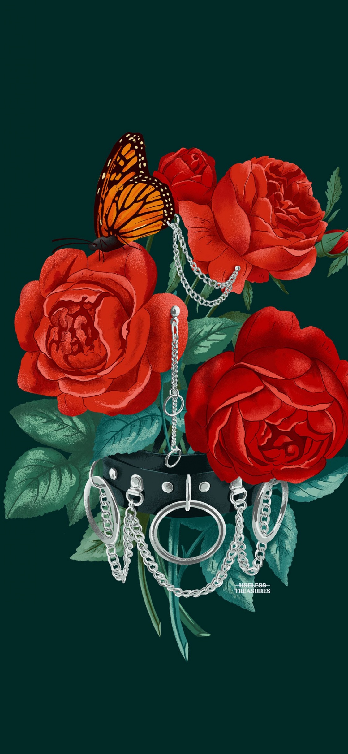 Les Roses de Jardin, Design Floral, Roses, Art, Pétale. Wallpaper in 1125x2436 Resolution