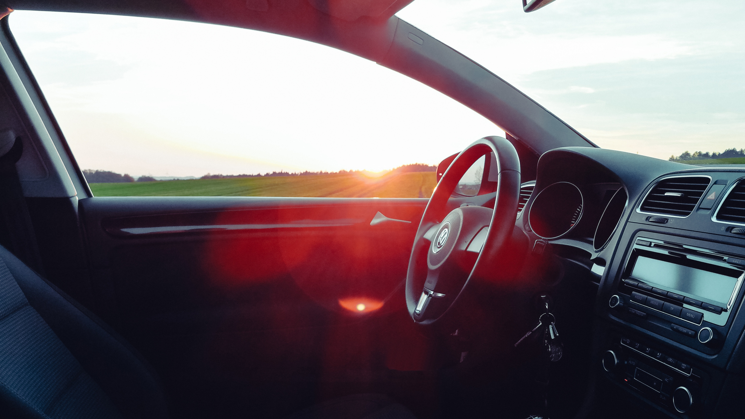 Car on Road During Daytime. Wallpaper in 2560x1440 Resolution