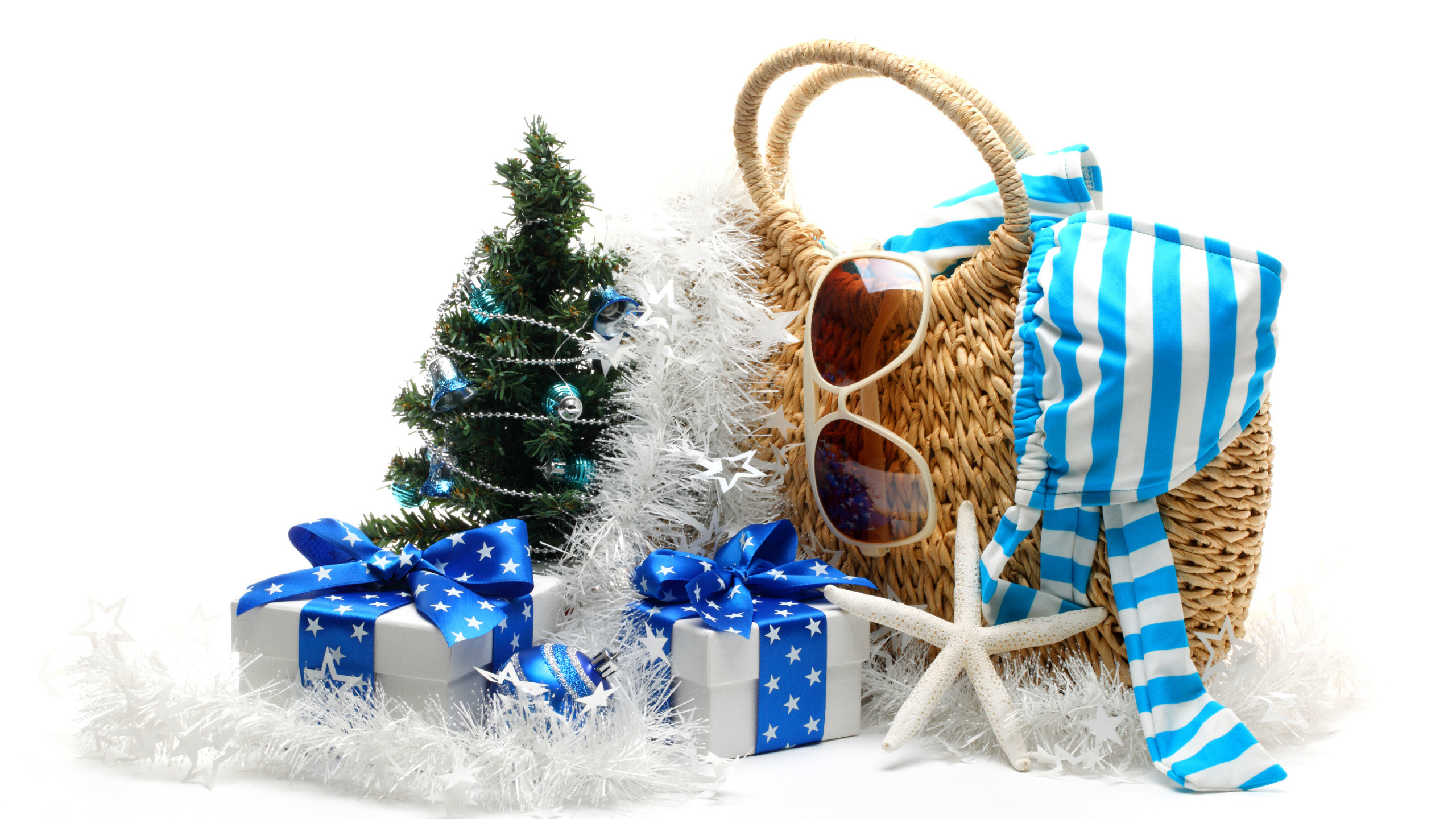 Christmas Day, Christmas Gift, Christmas Tree, Christmas Decoration, Christmas. Wallpaper in 2560x1440 Resolution