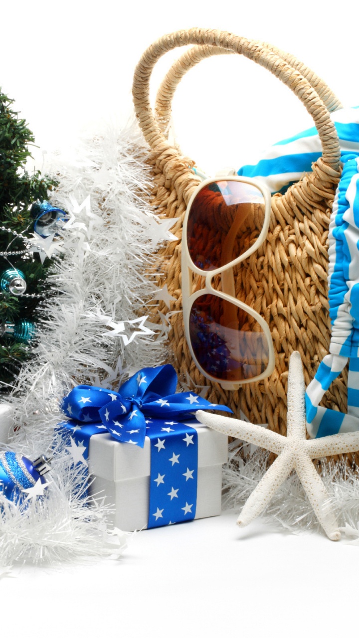 El Día De Navidad, Regalo de Navidad, Decoración de la Navidad, Navidad, Adorno de Navidad. Wallpaper in 720x1280 Resolution