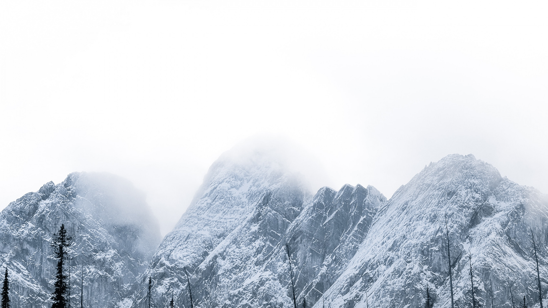 Nature, Ciel, Les Reliefs Montagneux, Mount Scenery, White. Wallpaper in 1920x1080 Resolution