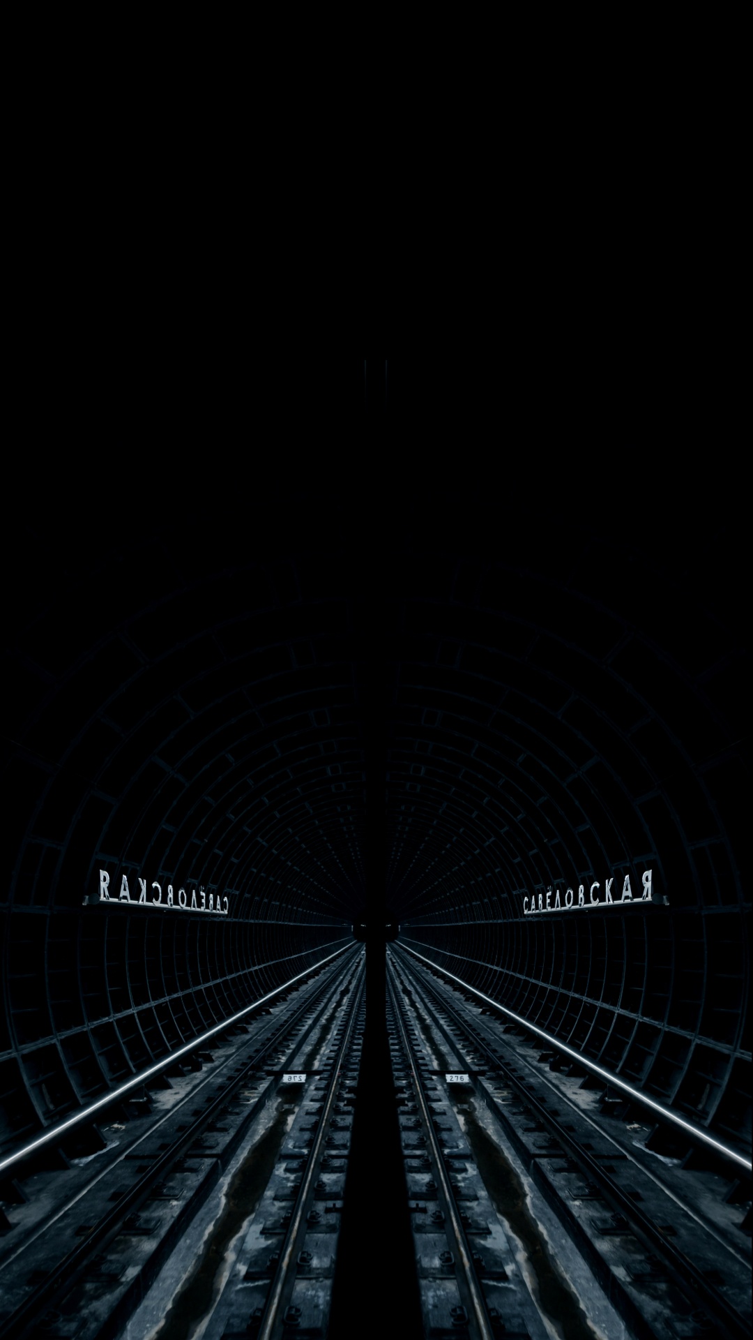 Track, Tunnel, Black and White, Parallels, Electricity. Wallpaper in 1080x1920 Resolution