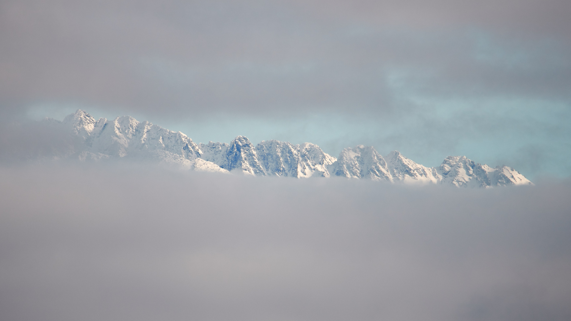 Cloud, Bergigen Landschaftsformen, Bergkette, Alpen, Himmel. Wallpaper in 1920x1080 Resolution