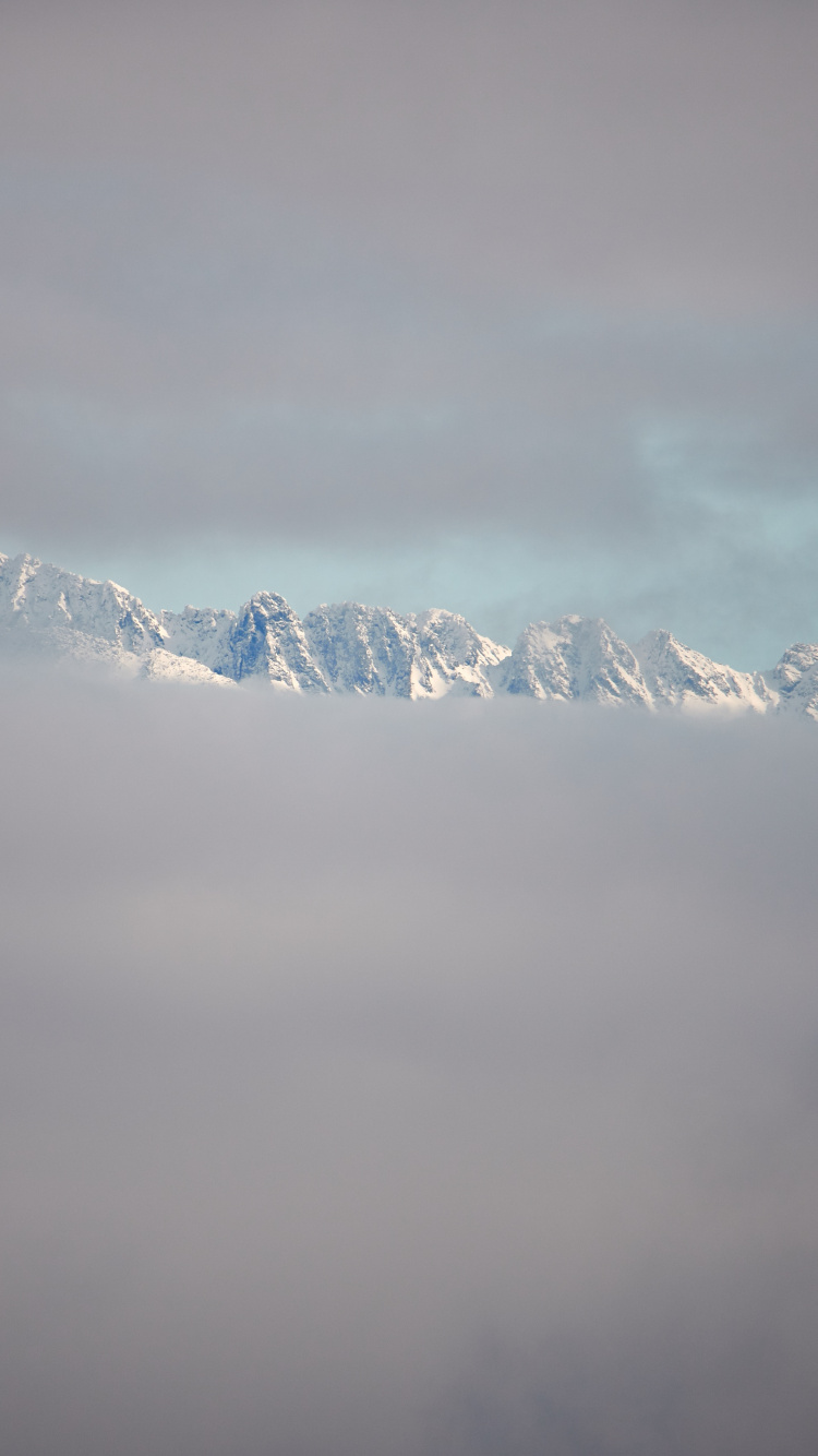 Cloud, Mountainous Landforms, Mountain Range, Mountain, Alps. Wallpaper in 750x1334 Resolution