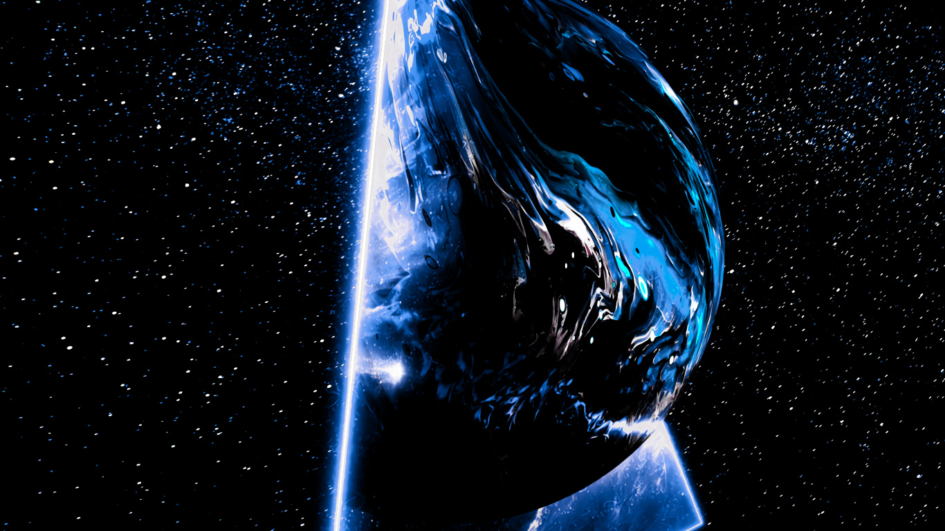 Atmosphere, Galaxy, Triangle, Astronomical Object, Automotive Lighting. Wallpaper in 1366x768 Resolution