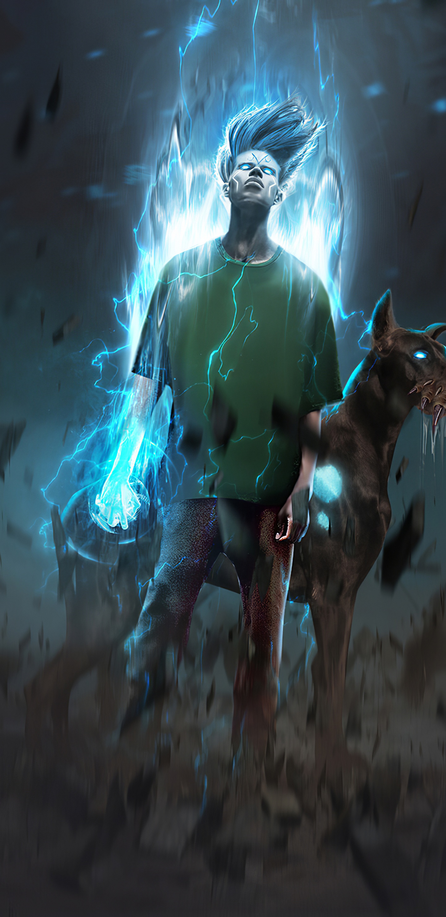 Mortal Kombat 11, Lanudo Rogers, Arte, Caricatura, Película de Acción. Wallpaper in 1440x2960 Resolution