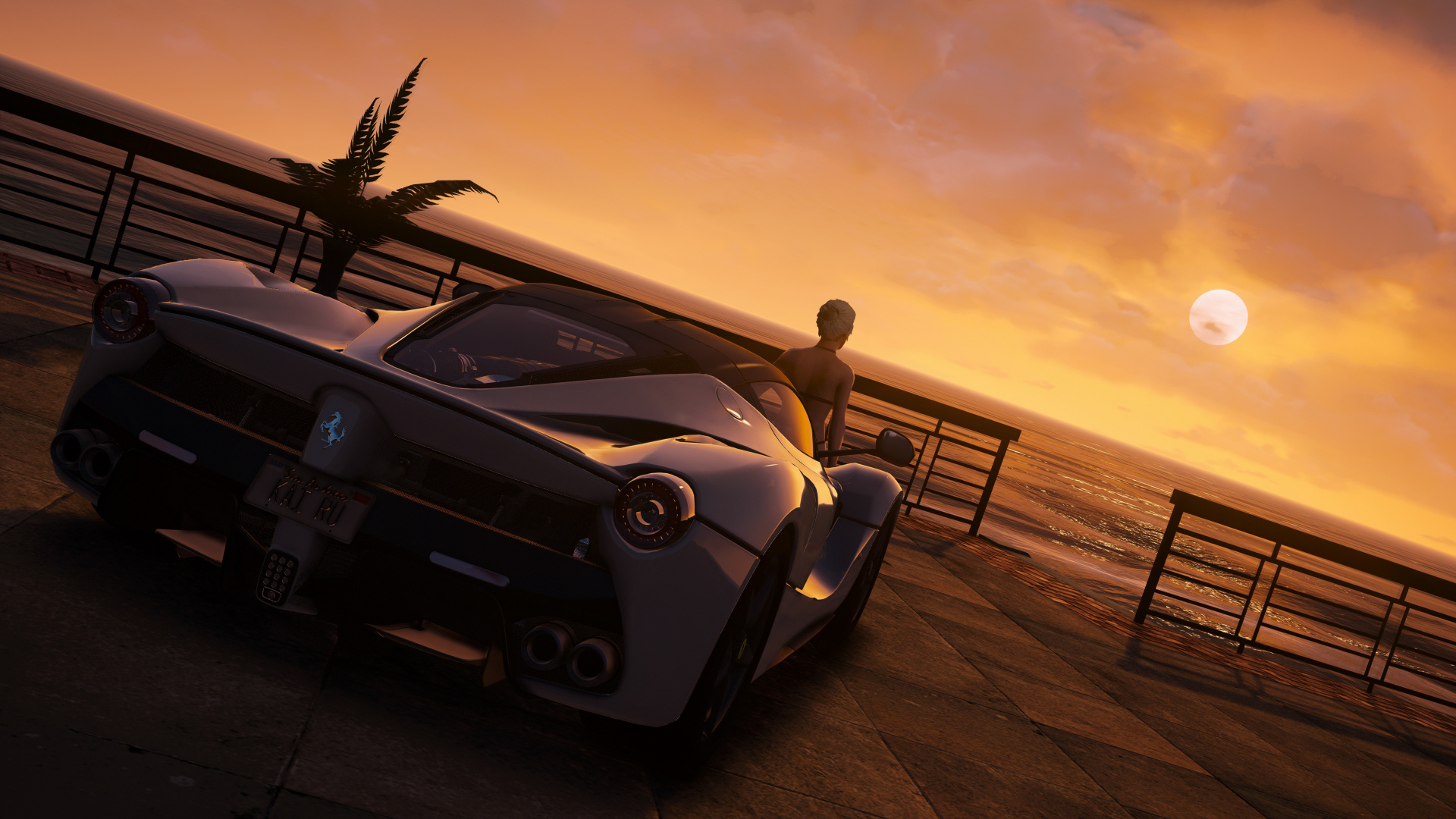 Supercar, Sportwagen, Auto, Sportscar, Himmel. Wallpaper in 1920x1080 Resolution