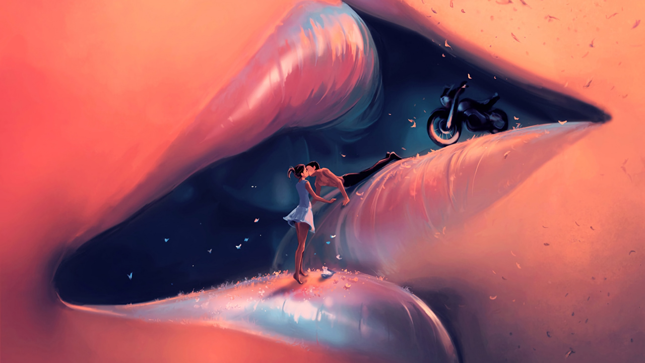 Download 1280x720 Wallpaper Surrealism, Painting, Digital Art, Illustration, Artist Surrealism, Painting, Digital Art, Illustration, Artist. Wallpaper in 1280x720 Resolution