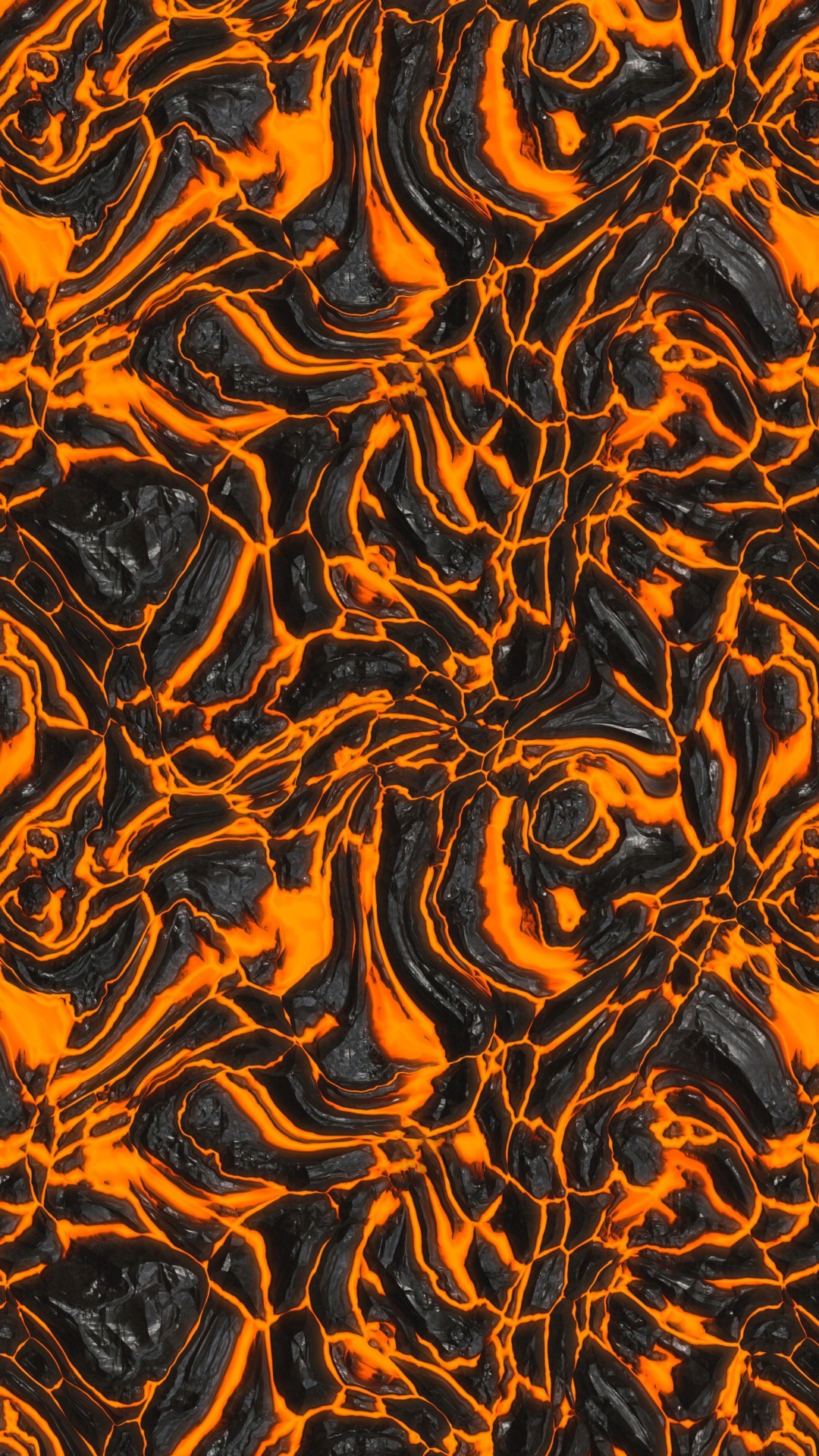 Brown and Black Abstract Painting. Wallpaper in 1080x1920 Resolution