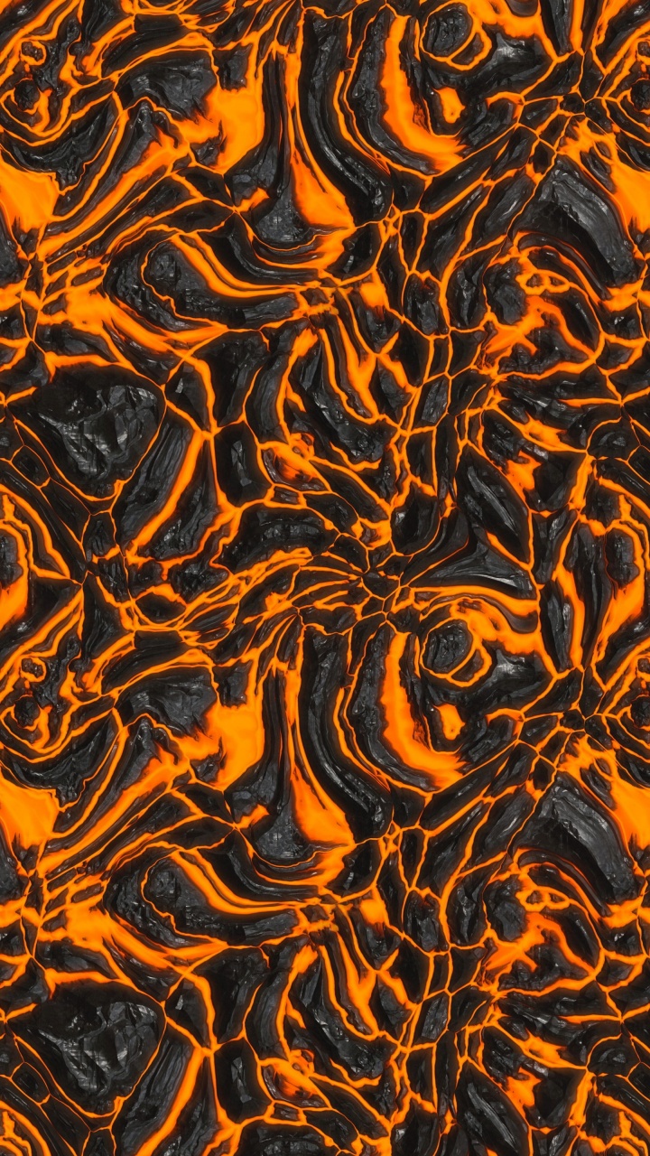 Brown and Black Abstract Painting. Wallpaper in 720x1280 Resolution