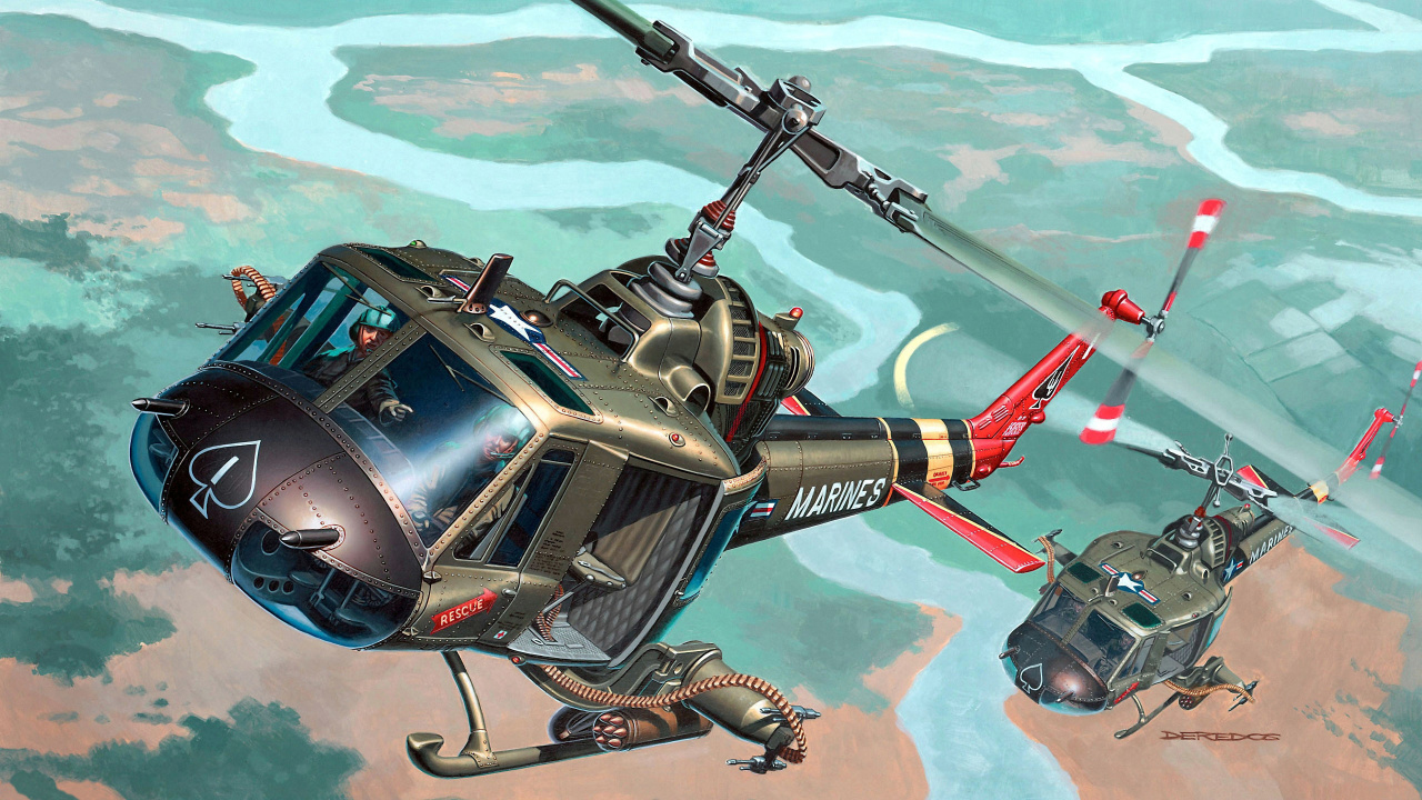 Black and Red Helicopter Toy. Wallpaper in 1280x720 Resolution