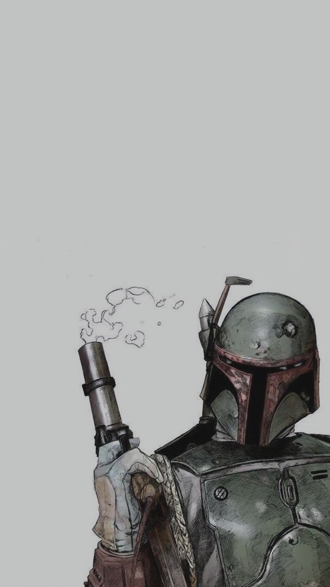 Jango Fett, Star Wars, Geste, Armure, Chevalier. Wallpaper in 1080x1920 Resolution