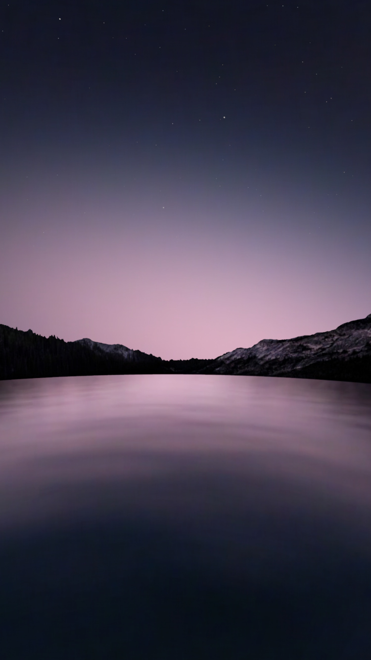苹果, Ios, 气氛, 水资源, 自然景观 壁纸 750x1334 允许