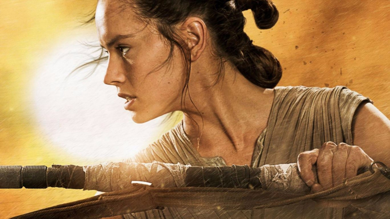 Rey, Star Wars The Force Awakens, J J Abrams, Star Wars, The Force. Wallpaper in 1366x768 Resolution