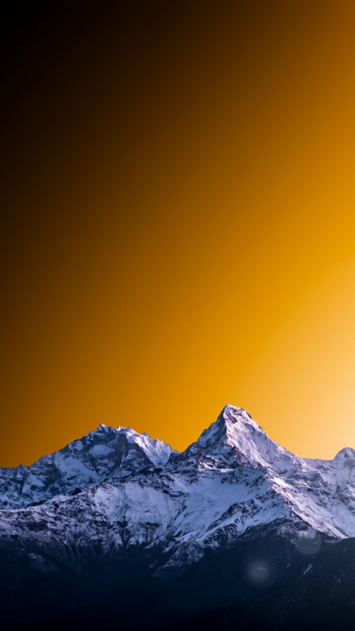 Annapurna, Mount Scenery, Alps, Mountain Range, Atmosphere. Wallpaper in 720x1280 Resolution