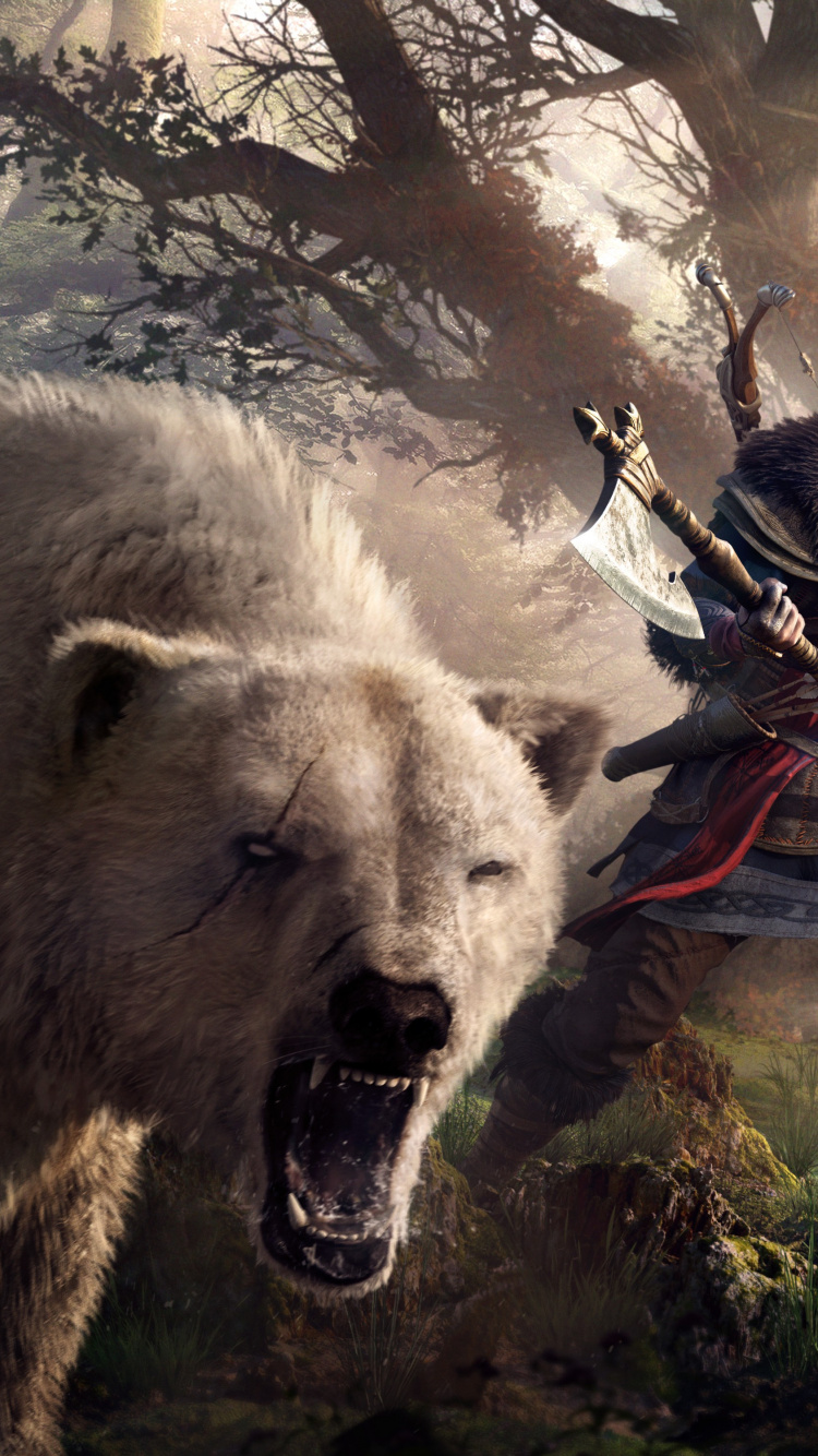 Ashraf Ismail, Assassins Creed Valhalla, Assassins Creed Herkunft, Ubisoft, Xbox Serie x Und Serie s. Wallpaper in 750x1334 Resolution