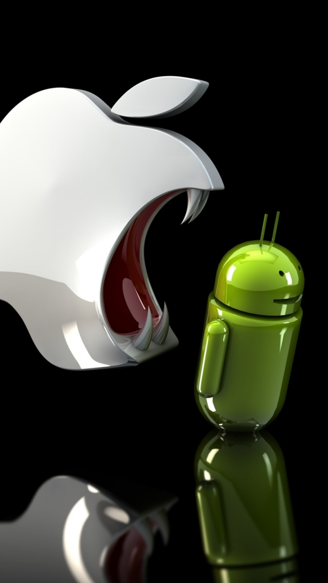 Apple, Illustration, 3d-Modellierung, Ohr, Animation. Wallpaper in 1080x1920 Resolution