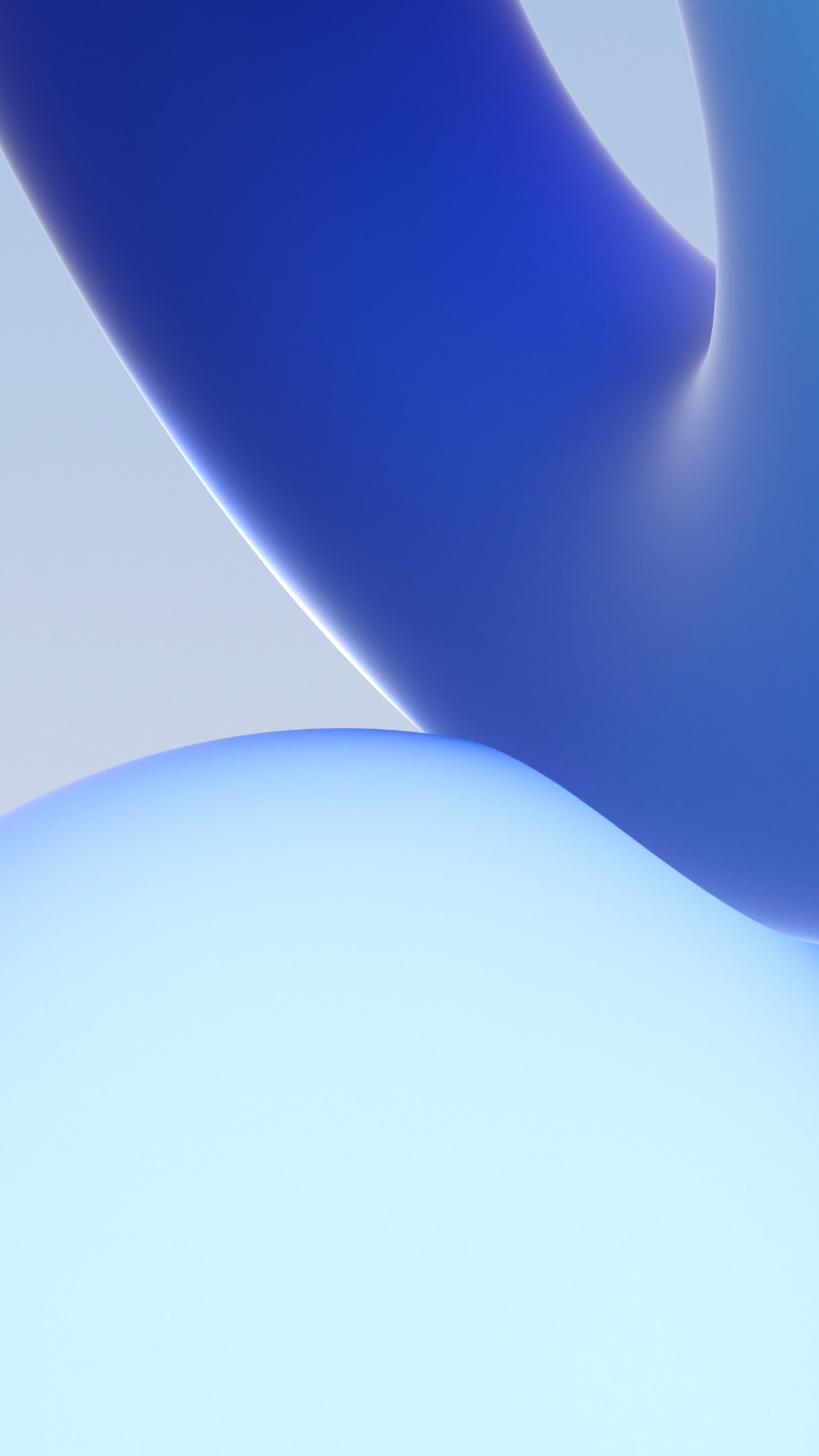 Bleu de Cobalt, Azure, de Teintes et de Nuances, Pente, Art. Wallpaper in 1440x2560 Resolution