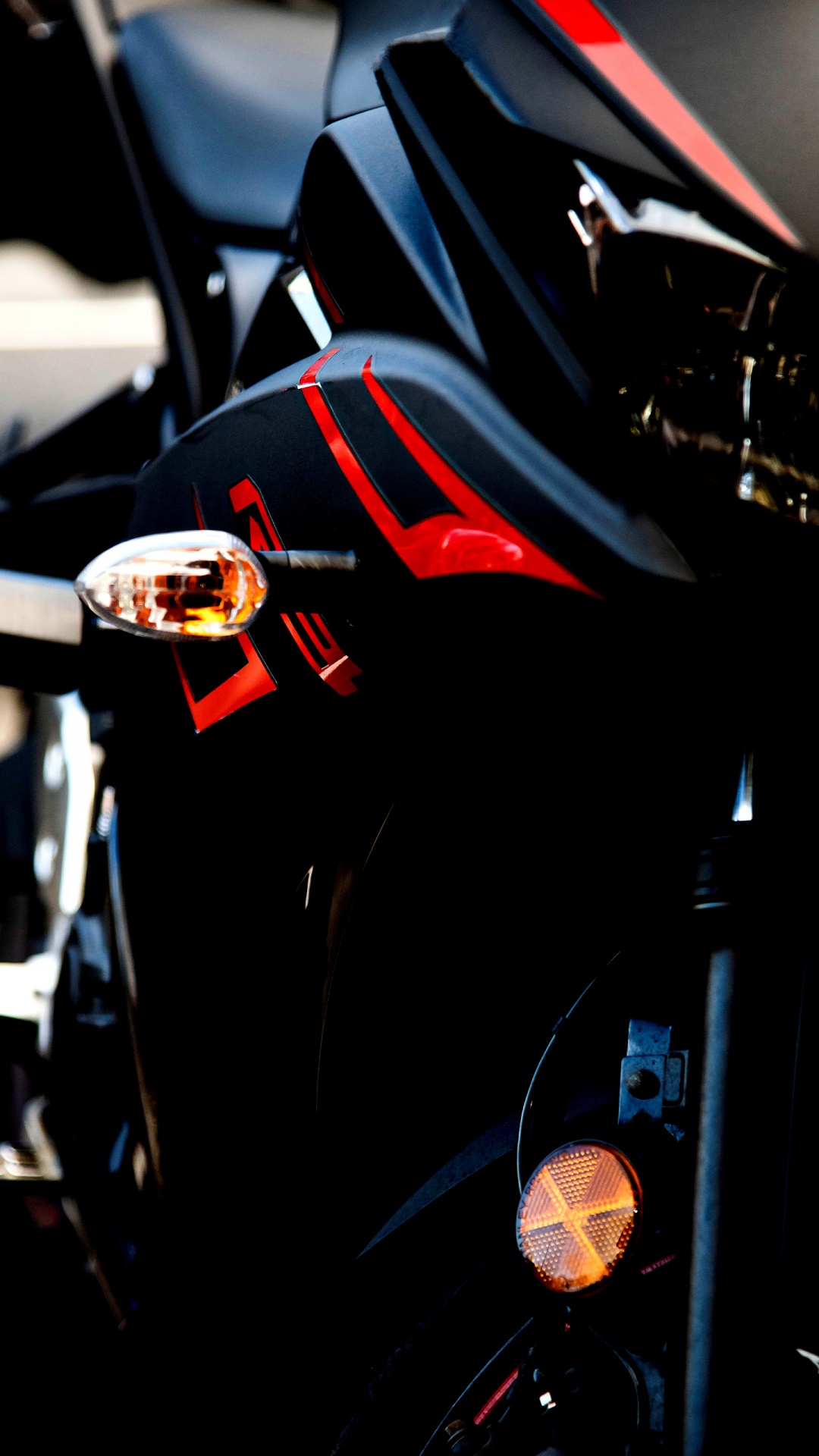 Car, Ktm, Motorrad, Aufkleber, Orange. Wallpaper in 1080x1920 Resolution